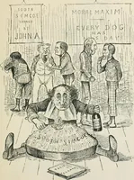 Picture 92 of 209 from A caricature history of Canadian politics : events from the union of 1841, as illustrated by cartoons from "Grip", and various other sources (1886), leaf 204