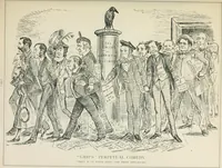Picture 101 of 209 from A caricature history of Canadian politics : events from the union of 1841, as illustrated by cartoons from "Grip", and various other sources (1886), leaf 220