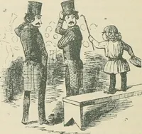 An illustration from A caricature history of Canadian politics : events from the union of 1841, as illustrated by cartoons from "Grip", and various other sources (1886)