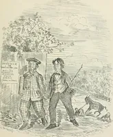 An illustration from A caricature history of Canadian politics : events from the union of 1841, as illustrated by cartoons from "Grip", and various other sources (1886)