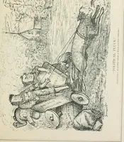 An illustration from A caricature history of Canadian politics : events from the union of 1841, as illustrated by cartoons from "Grip", and various other sources (1886)