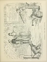 An illustration from A caricature history of Canadian politics : events from the union of 1841, as illustrated by cartoons from "Grip", and various other sources (1886)