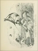 An illustration from A caricature history of Canadian politics : events from the union of 1841, as illustrated by cartoons from "Grip", and various other sources (1886)