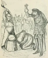 An illustration from A caricature history of Canadian politics : events from the union of 1841, as illustrated by cartoons from "Grip", and various other sources (1886)