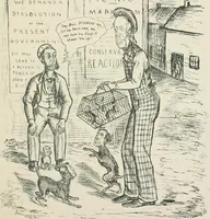 Picture 165 of 209 from A caricature history of Canadian politics : events from the union of 1841, as illustrated by cartoons from "Grip", and various other sources (1886), leaf 350