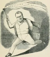 Picture 7 of 209 from A caricature history of Canadian politics : events from the union of 1841, as illustrated by cartoons from "Grip", and various other sources (1886), leaf 38