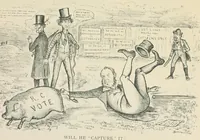 Picture 200 of 209 from A caricature history of Canadian politics : events from the union of 1841, as illustrated by cartoons from "Grip", and various other sources (1886), leaf 418