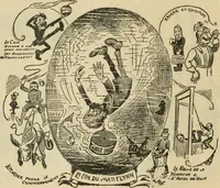 An illustration from Caricature politique au Canada = Free lance political caricature in Canada (1904)