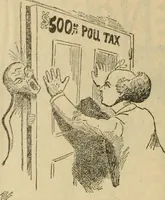 An illustration from Caricature politique au Canada = Free lance political caricature in Canada (1904)