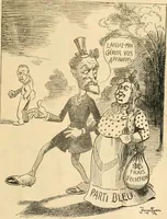 Picture 25 of 144 from Caricature politique au Canada = Free lance political caricature in Canada (1904), leaf 24