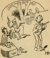 An illustration from Caricature politique au Canada = Free lance political caricature in Canada (1904)