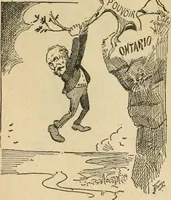 Picture 28 of 144 from Caricature politique au Canada = Free lance political caricature in Canada (1904), leaf 25