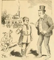 An illustration from Caricature politique au Canada = Free lance political caricature in Canada (1904)