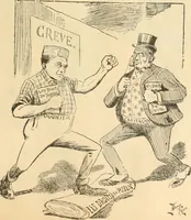 An illustration from Caricature politique au Canada = Free lance political caricature in Canada (1904)