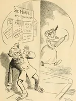 An illustration from Caricature politique au Canada = Free lance political caricature in Canada (1904)