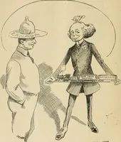 An illustration from Caricature politique au Canada = Free lance political caricature in Canada (1904)