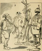 An illustration from Caricature politique au Canada = Free lance political caricature in Canada (1904)