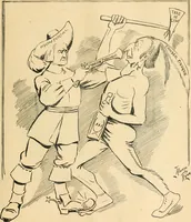 An illustration from Caricature politique au Canada = Free lance political caricature in Canada (1904)