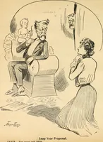 An illustration from Caricature politique au Canada = Free lance political caricature in Canada (1904)