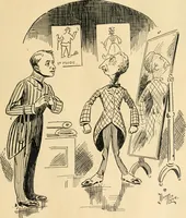 An illustration from Caricature politique au Canada = Free lance political caricature in Canada (1904)