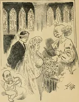 An illustration from Caricature politique au Canada = Free lance political caricature in Canada (1904)