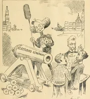 An illustration from Caricature politique au Canada = Free lance political caricature in Canada (1904)