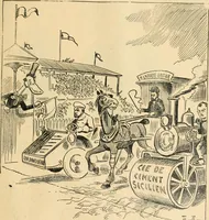 An illustration from Caricature politique au Canada = Free lance political caricature in Canada (1904)