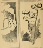 An illustration from Caricature politique au Canada = Free lance political caricature in Canada (1904)
