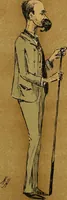 An illustration from Caricatures (1902)