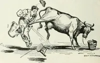 An illustration from Caricature; wit and humor of a nation in picture, song and story (1911)