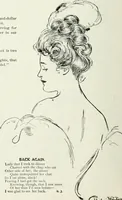 An illustration from Caricature; wit and humor of a nation in picture, song and story (1911)