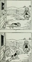 An illustration from Caricature; wit and humor of a nation in picture, song and story (1911)