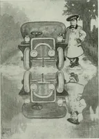 An illustration from Caricature; wit and humor of a nation in picture, song and story (1911)