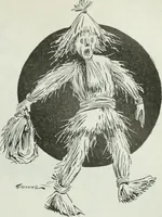An illustration from Caricature; wit and humor of a nation in picture, song and story (1911)