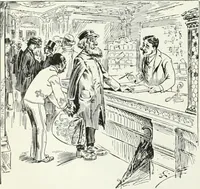 An illustration from Caricature; wit and humor of a nation in picture, song and story (1911)