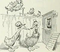 An illustration from Caricature; wit and humor of a nation in picture, song and story (1911)