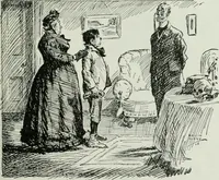 An illustration from Caricature; wit and humor of a nation in picture, song and story (1911)