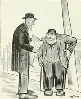 An illustration from Caricature; wit and humor of a nation in picture, song and story (1911)