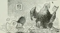 An illustration from Caricature; wit and humor of a nation in picture, song and story (1911)