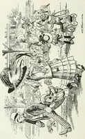 An illustration from Caricature; wit and humor of a nation in picture, song and story (1911)