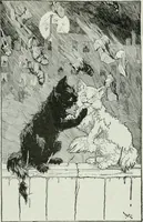 An illustration from Caricature; wit and humor of a nation in picture, song and story (1911)