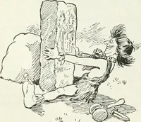 An illustration from Caricature; wit and humor of a nation in picture, song and story (1911)