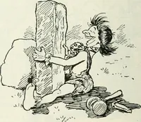 An illustration from Caricature; wit and humor of a nation in picture, song and story (1911)