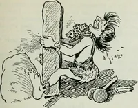An illustration from Caricature; wit and humor of a nation in picture, song and story (1911)