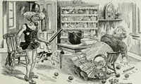 An illustration from Caricature; wit and humor of a nation in picture, song and story (1911)