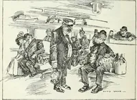 An illustration from Caricature; wit and humor of a nation in picture, song and story (1911)