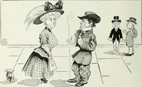An illustration from Caricature; wit and humor of a nation in picture, song and story (1911)