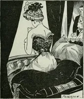 An illustration from Caricature; wit and humor of a nation in picture, song and story (1911)