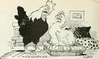 An illustration from Caricature; wit and humor of a nation in picture, song and story (1911)