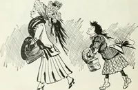 An illustration from Caricature; wit and humor of a nation in picture, song and story (1911)